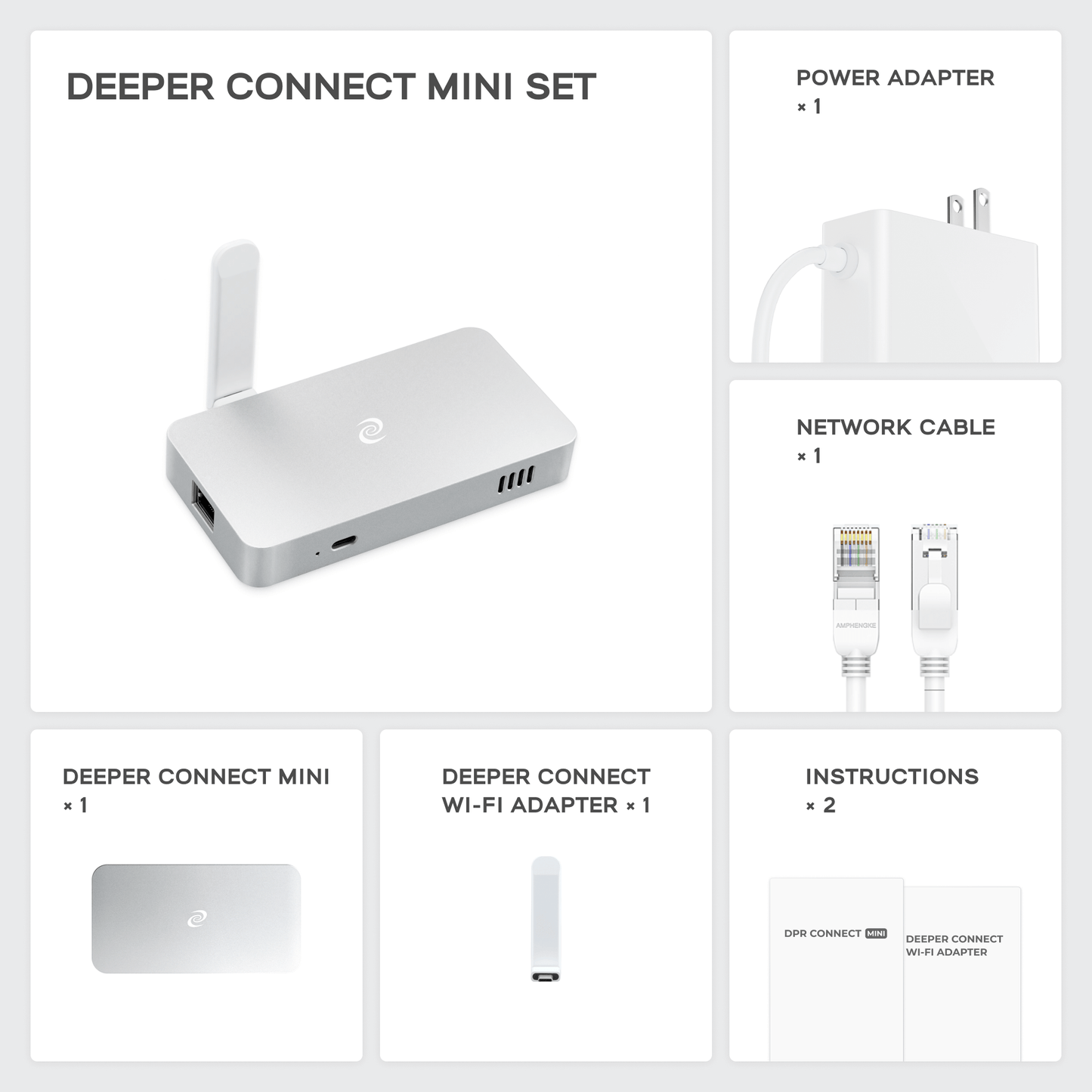 Deeper Connect Mini Set * 2