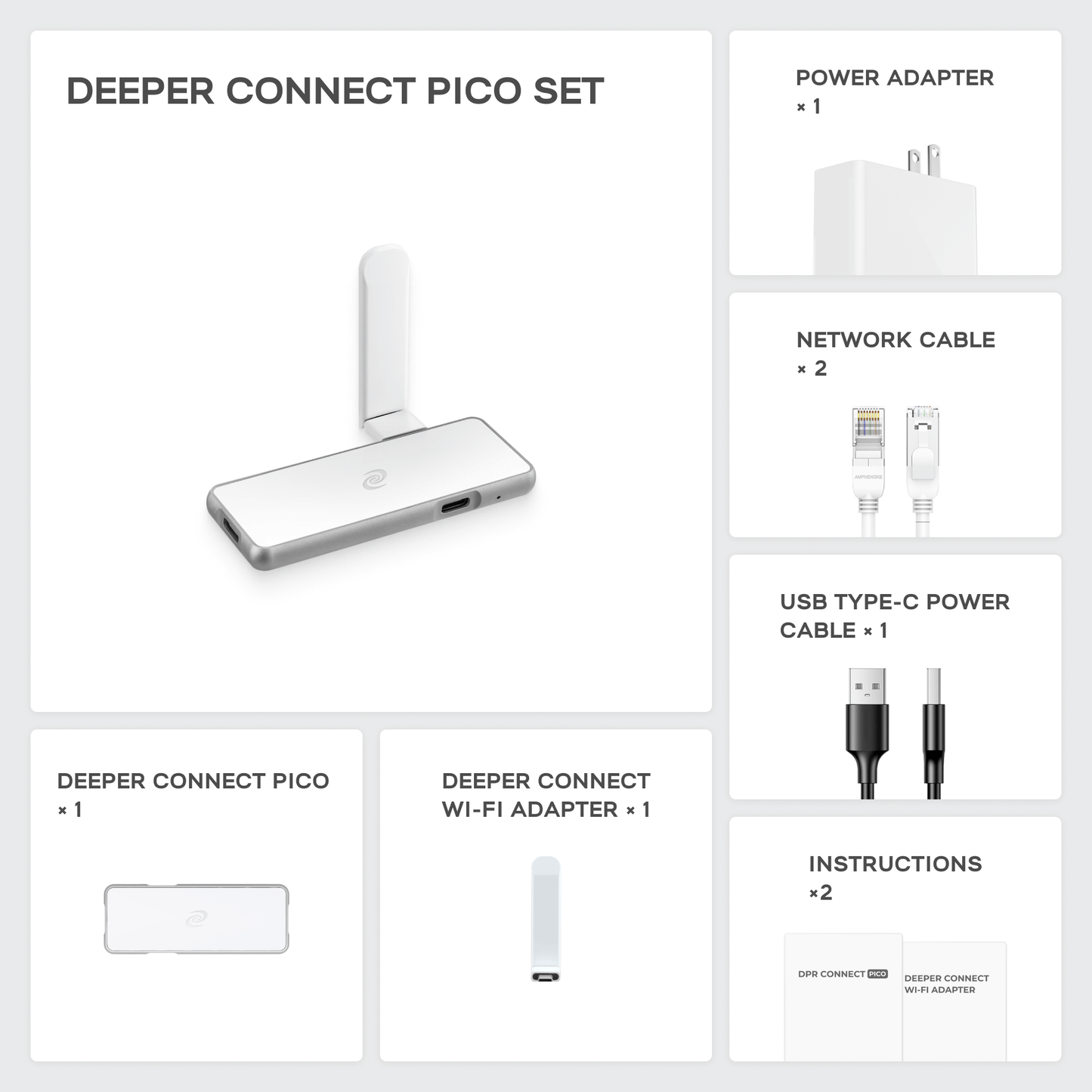 Deeper Connect Pico Set * 10